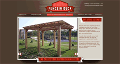 Desktop Screenshot of fenceindeck.com